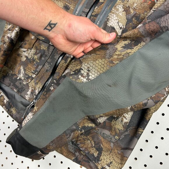 Sitka Gear Delta Pro Wading Jacket Large GORE TEX Hunting Camo Camoflauge 50119 - Picture 7 of 10